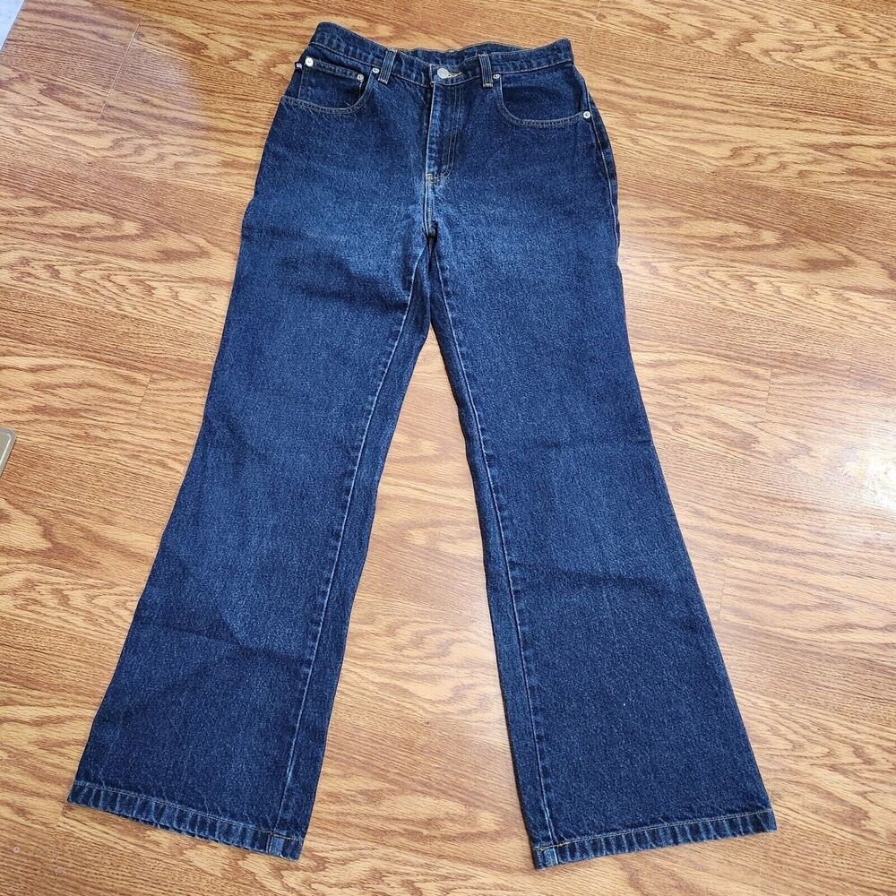 Polo by Ralph Lauren Dark Blue Wide Leg Jeans - Picture 2 of 8